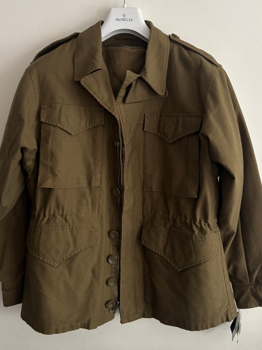 $625 NWT Alpha Industries M-43 Olive Field Jacket + Liner Vest - XS-Small